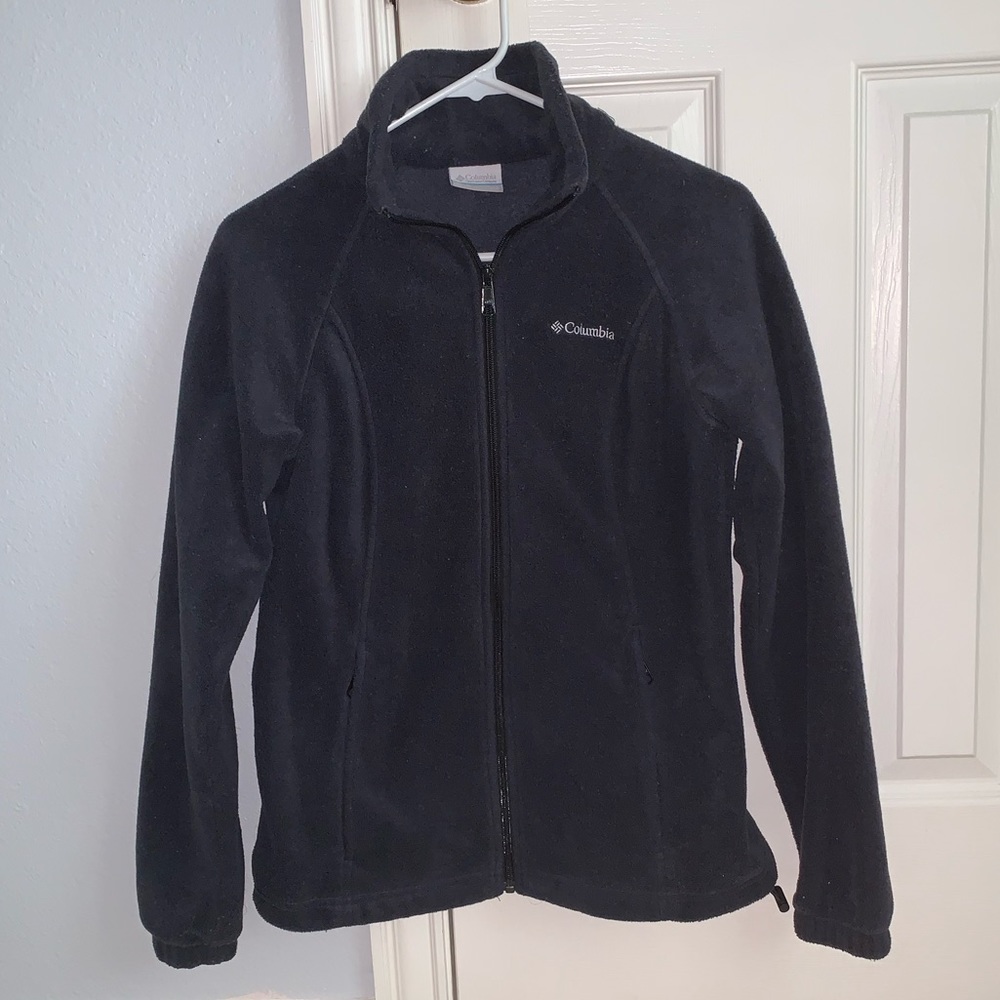 Women’s Columbia fleece (black)
